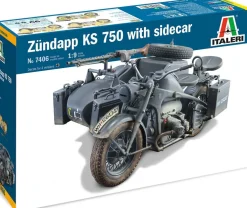 Italeri 1/9 Zundapp KS750 with Sidecar