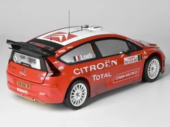 IXO 1/8 Citroen C4 WRC 2008 Red Diecast Model Kit