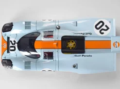 IXO 1/8 Porsche 917 KH #20 Gulf Livery Diecast Model Kit