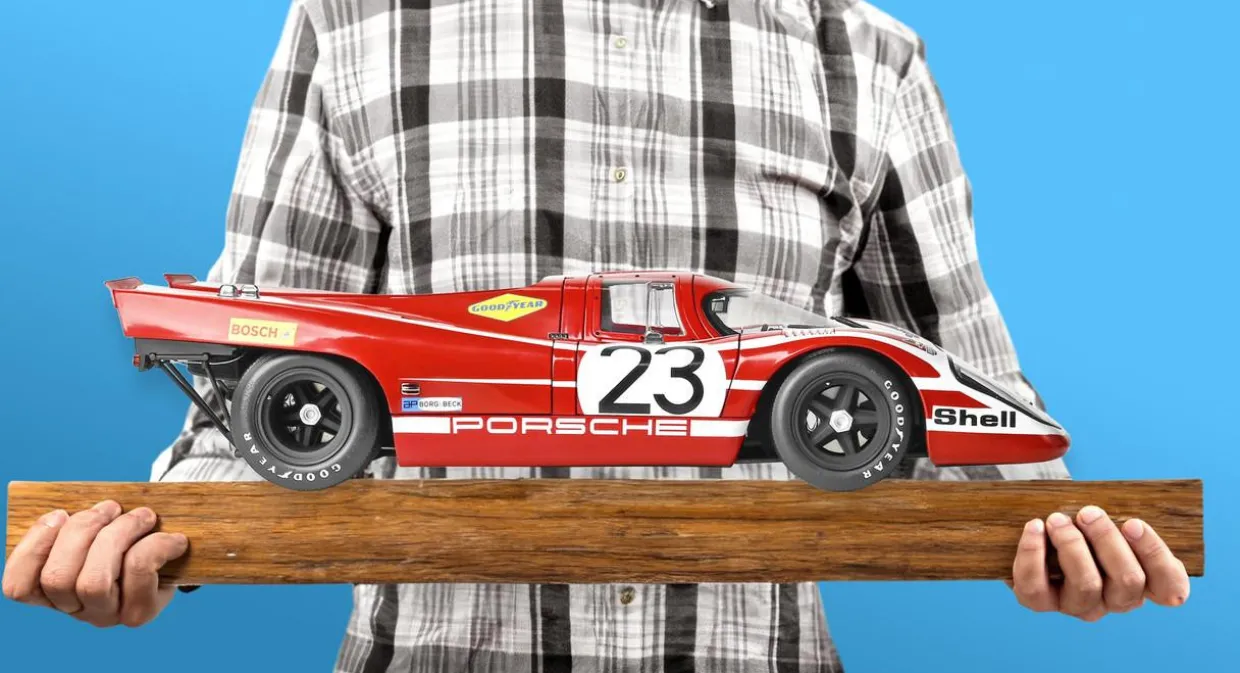 IXO 1/8 Porsche 917 KH #23 Salzburg Diecast Model Kit