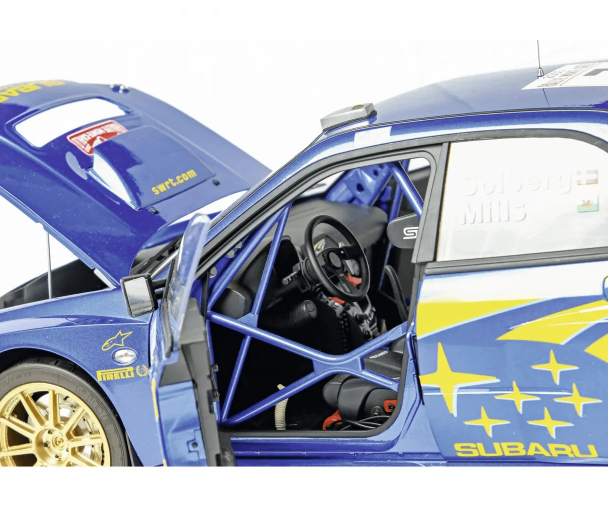 IXO 1/8 Subaru Impreza Monte Carlo Rally Solberg & Mills