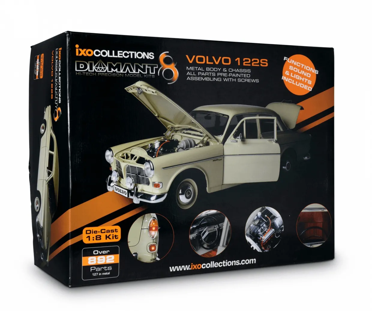 IXO 1/8 Volvo S122 Amazon