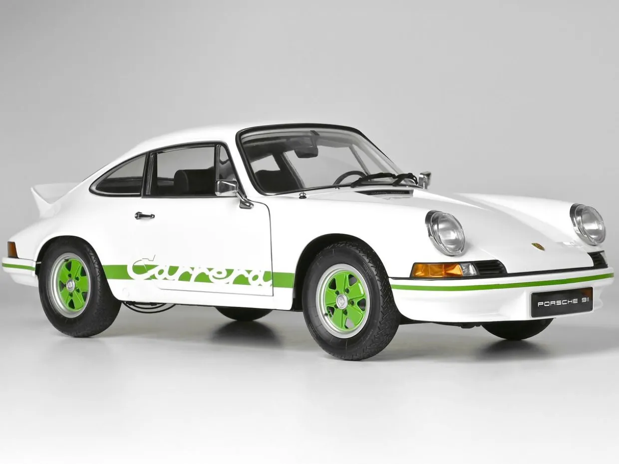 IXO 1/8 White Porsche 911 Carrera RS 2.7 Diecast Model Kit