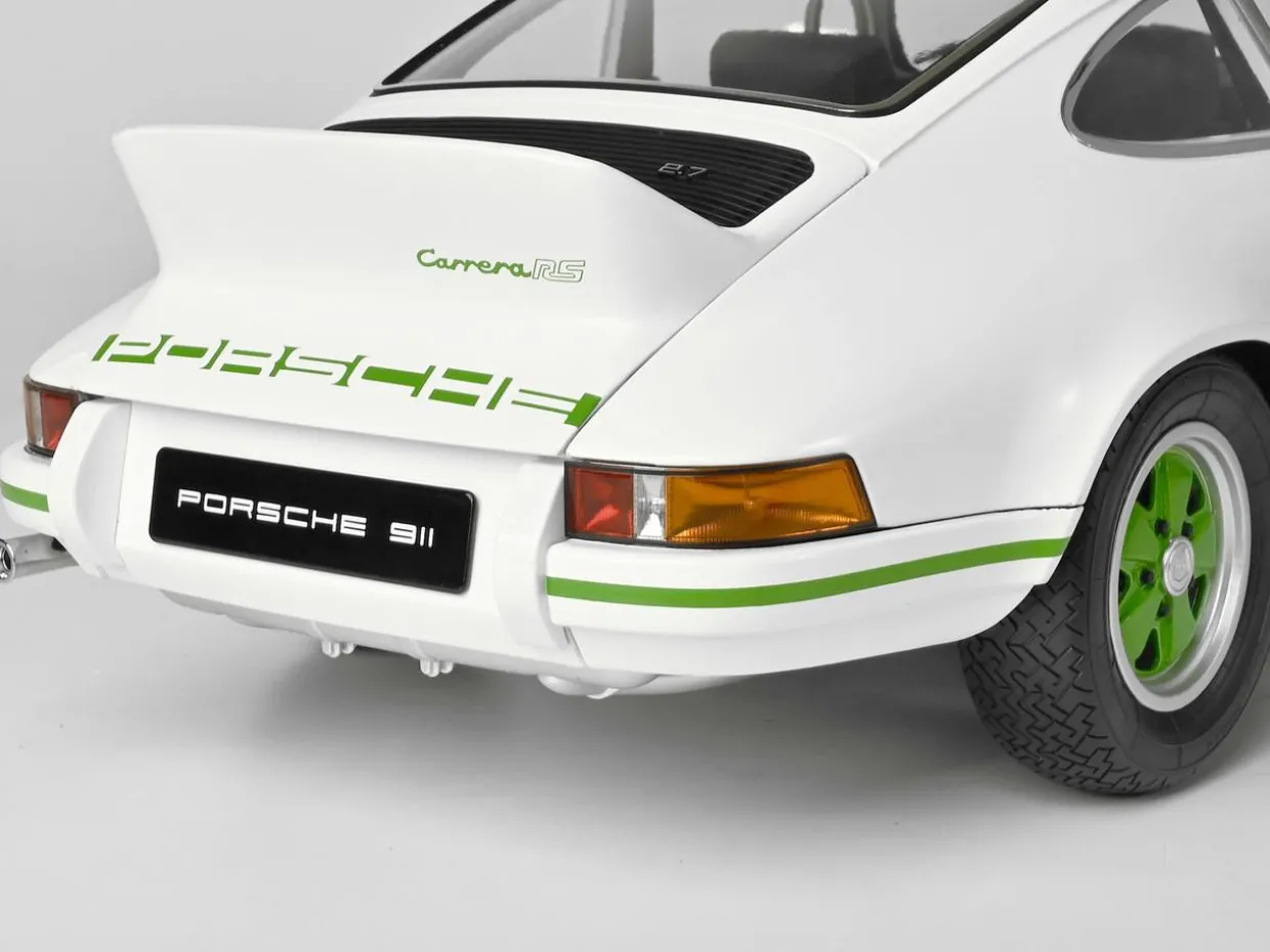 IXO 1/8 White Porsche 911 Carrera RS 2.7 Diecast Model Kit