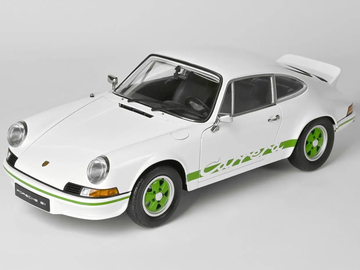 IXO 1/8 White Porsche 911 Carrera RS 2.7 Diecast Model Kit