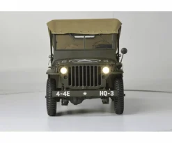 IXO 1/8 Willys Jeep with Trailer and ATG