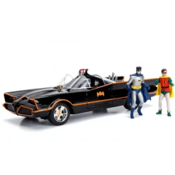 Jada 1/18 1966 Batmobile With Figures and Working Lights Diecast Model