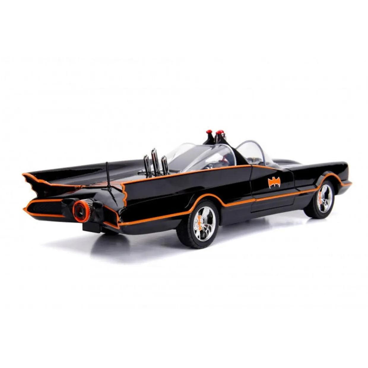 Jada 1/18 1966 Batmobile With Figures and Working Lights Diecast Model