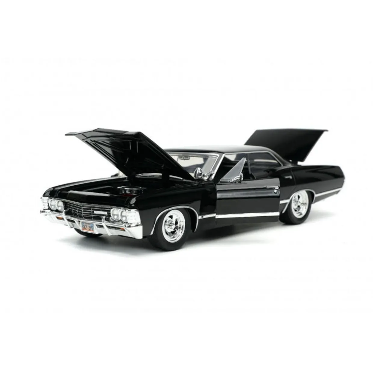 Jada 1/24 1967 Chevy Impala with Dean Winchester Figure Diecast Model