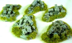 Javis 00 Gauge Walling Rubble x2