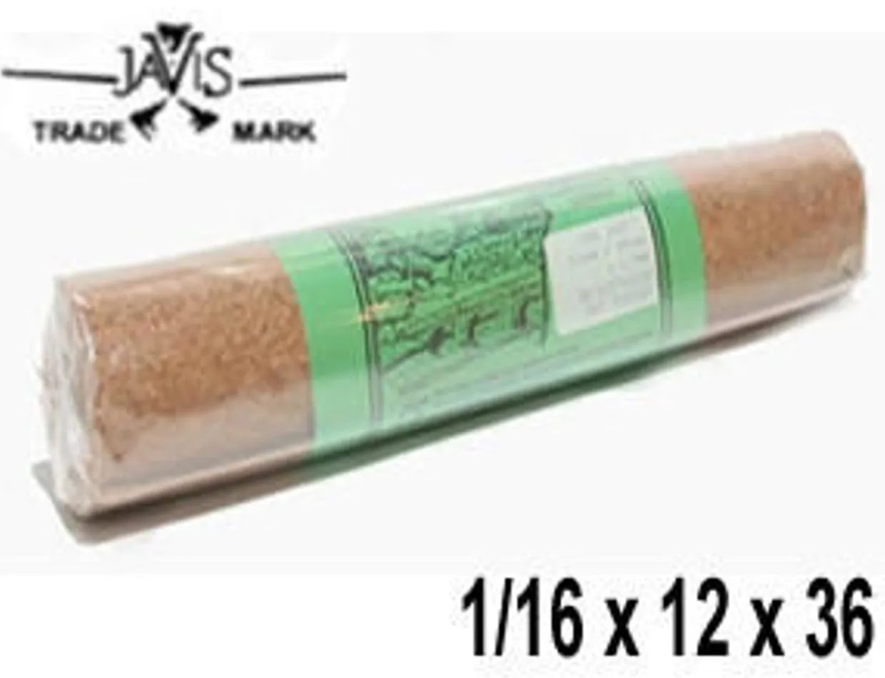 Javis Cork Sheet Small 1/16" x 12" x 36"