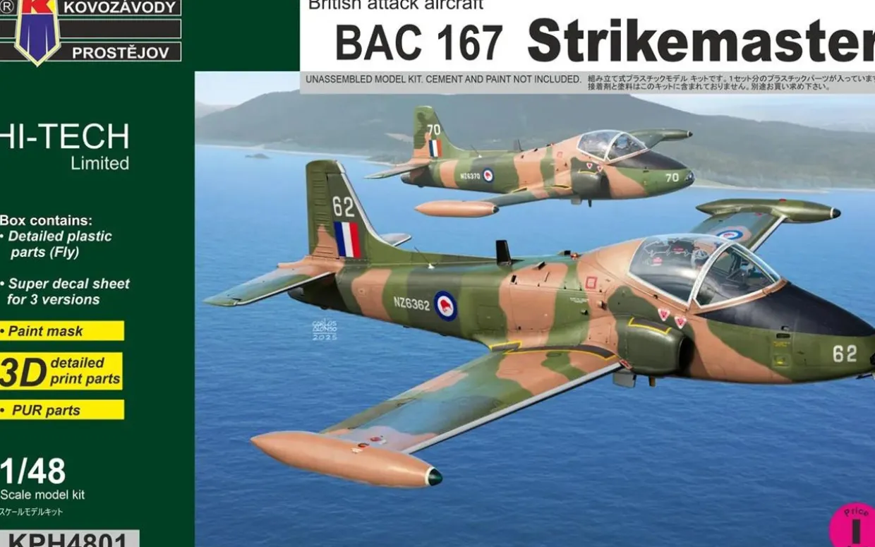 KPM 1/48 BAC 167 Strikemaster Model Kit
