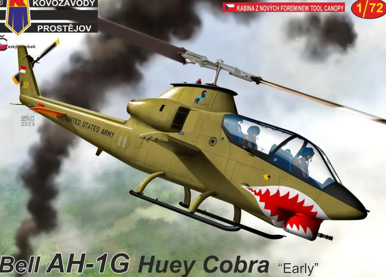 KPM 1/72 Bell AH-1G Huey Cobra 'Early' Model Kit