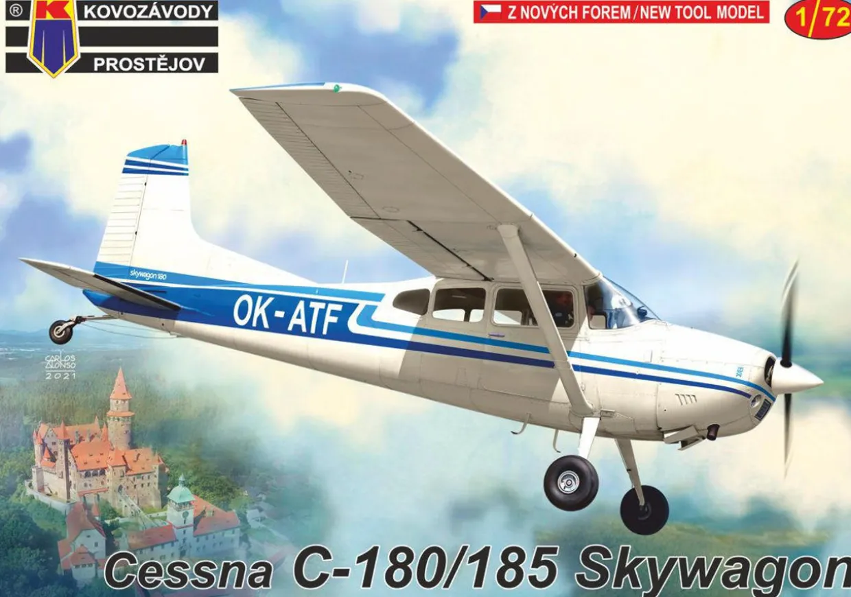 KPM 1/72 Cessna C-180/185 Skywagon Model Kit