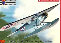 KPM 1/72 Piper L-4 Grasshopper with Floats Model Kit