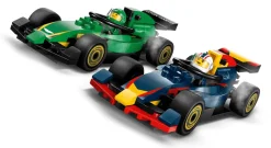 Lego City Formula 1 Truck with Red Bull RB20 and Aston Martin AMR24 Race Cars
