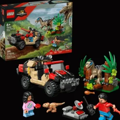 Lego Jurassic World Raptor Off-Road Escape