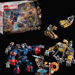 Lego Marvel Avengers Endgame Thor vs Chitauri