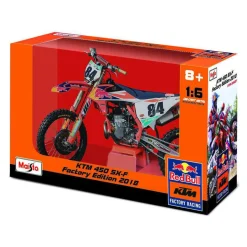 Maisto 1/6 Red Bull KTM Supercross Model Bike
