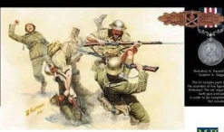 Master Box 1/35 Battles in North Africa Kit 1 Model Figures