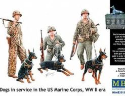 Master Box 1/35 Dogs in Service in the US Marine Corps
