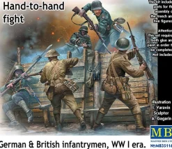Master Box 1/35 Hand to Hand Fight German & British Infantry