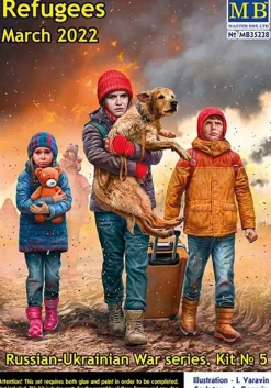 Master Box 1/35 RU-UKR War Kit No.5 Refugees