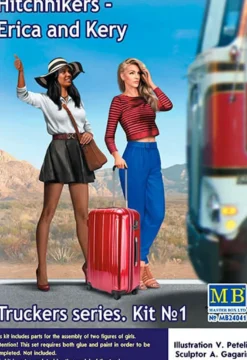 Master Box 1/24 Trucker Series - Erica and Kery