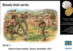 Master Box 1/35 WWII Bloody Atoll Series Kit 3 - Hand-to-Hand Combat