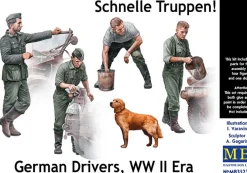 Master Box 1/35 WWII German Drivers - Schnelle Truppen