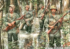 Master Box 1/35 WWII US Marines in Jungle