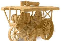Matchbuilder Traction Engine Matchstick Model
