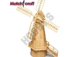 Matchcraft Dutch Windmill Matchstick Model