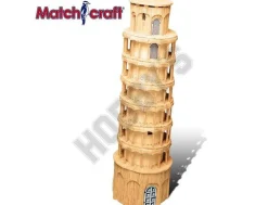 Matchcraft Tower of Pisa Matchstick Model