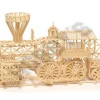 Matchitecture Gold Rush Train Matchstick Model
