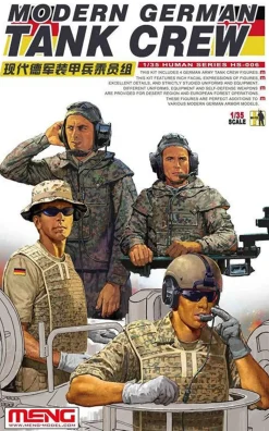 Meng Models 1/35 Modern German Tank Crew