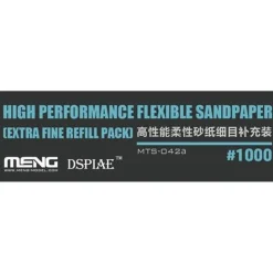 Meng Models Flexible Sand Paper 1000 Grit Refill (x6)