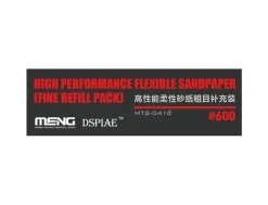 Meng Models Flexible Sand Paper 600 Grit Refill (x6)