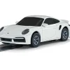 Micro Scalextric Porsche 911 Turbo Car - White