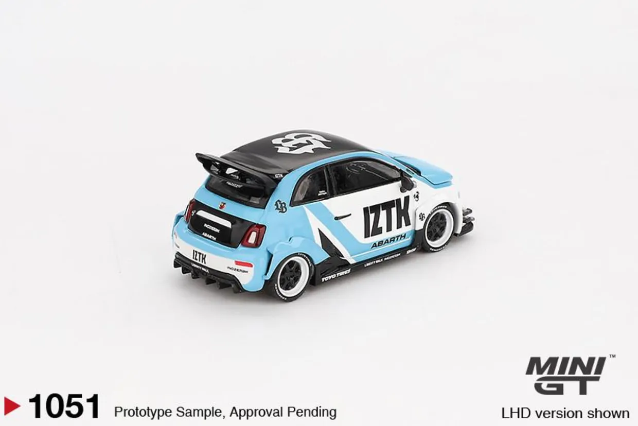 Mini GT 1/64 Abarth 595 LB-WORKS x Abas Works IZTK