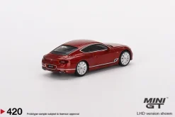 Mini GT 1/64 Bentley Continental GT Speed 2022 Candy Red