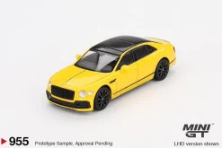 Mini GT 1/64 Bentley Flying Spur Monaco Yellow (RHD)