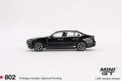 Mini GT 1/64 BMW i7 xDrive60 Black Sapphire