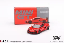 Mini GT 1/64 Chevrolet Corvette Z06 2023 Torch Red