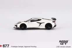 Mini GT 1/64 Chevrolet Corvette Z06 2023 Arctic White (RHD)