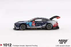Mini GT 1/64 Ford Mustang GT3 #65 Ford Multimatic Motorsports 2024 IMSA Daytona 24 Hrs