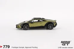 Mini GT 1/64 Lamborghini Huracan Sterrato Verde Gea Matt (RHD)