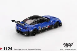 Mini GT 1/64 LB-Silhouette WORKS GT NISSAN 35GT-RR Ver.2 Blue