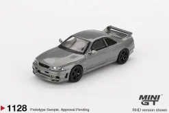 Mini GT 1/64 NISSAN Skyline GT-R Dark Metal Gray (NISMO BCNR33 CRS Version)