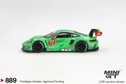 Mini GT 1/64 Porsche 911 GT3 R #77 AO Racing 2024 IMSA Daytona 24 Hrs GTD Pro 2nd Place
